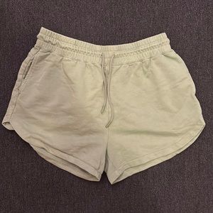 Gymshark Sweat Shorts- Light Green